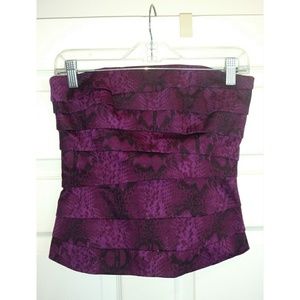 White house black market size 0 bustier